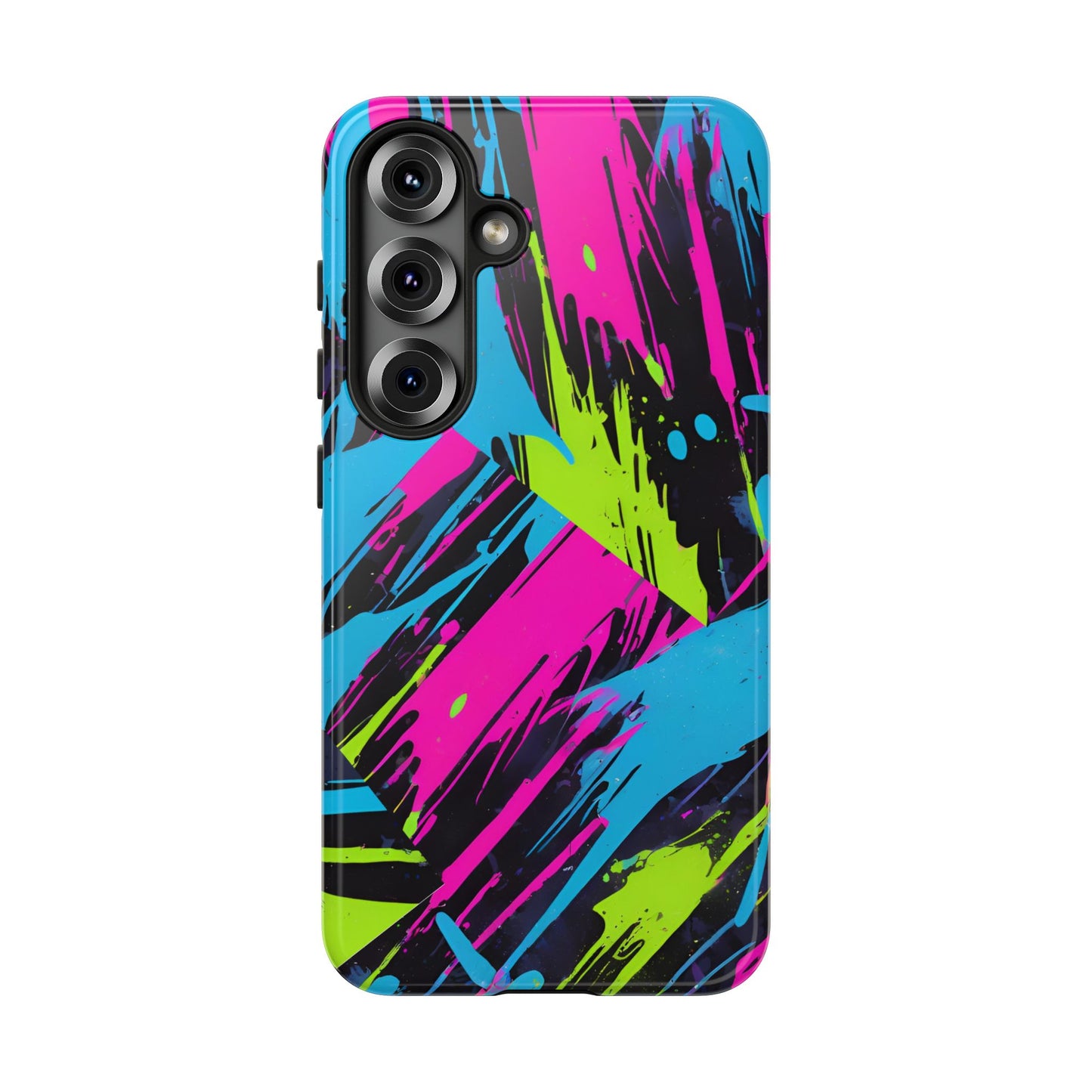 Vibrant Phone Case - Tough Cases with Bold Color Burst Design