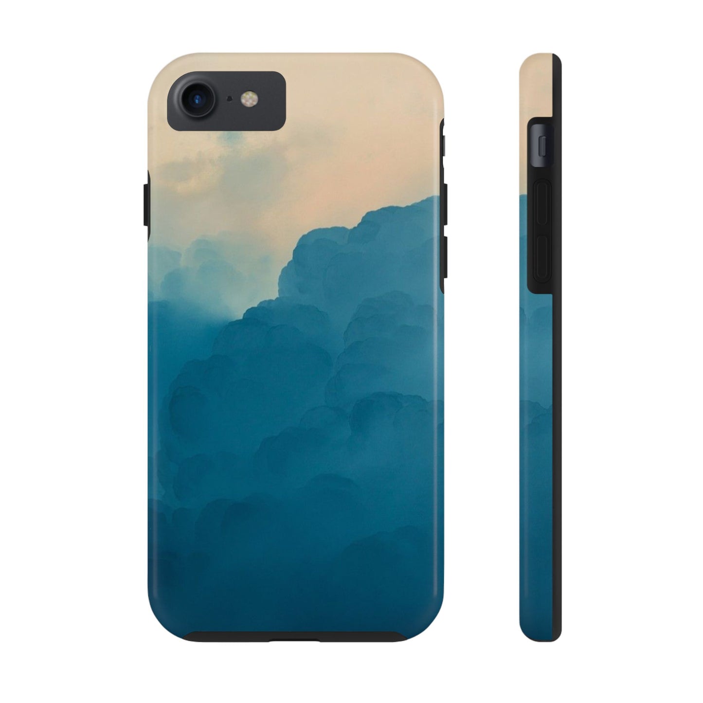 Serene Cloud Tough Phone Case - Durable Protection with Soothing Aesthetic