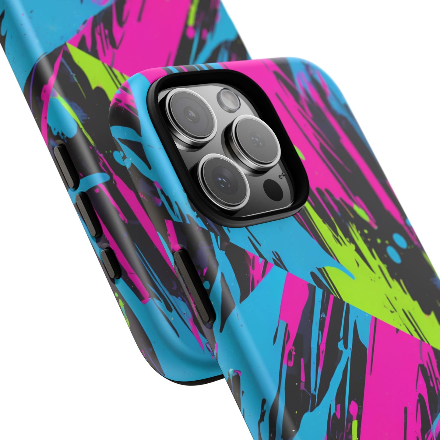 Vibrant Phone Case - Tough Cases with Bold Color Burst Design