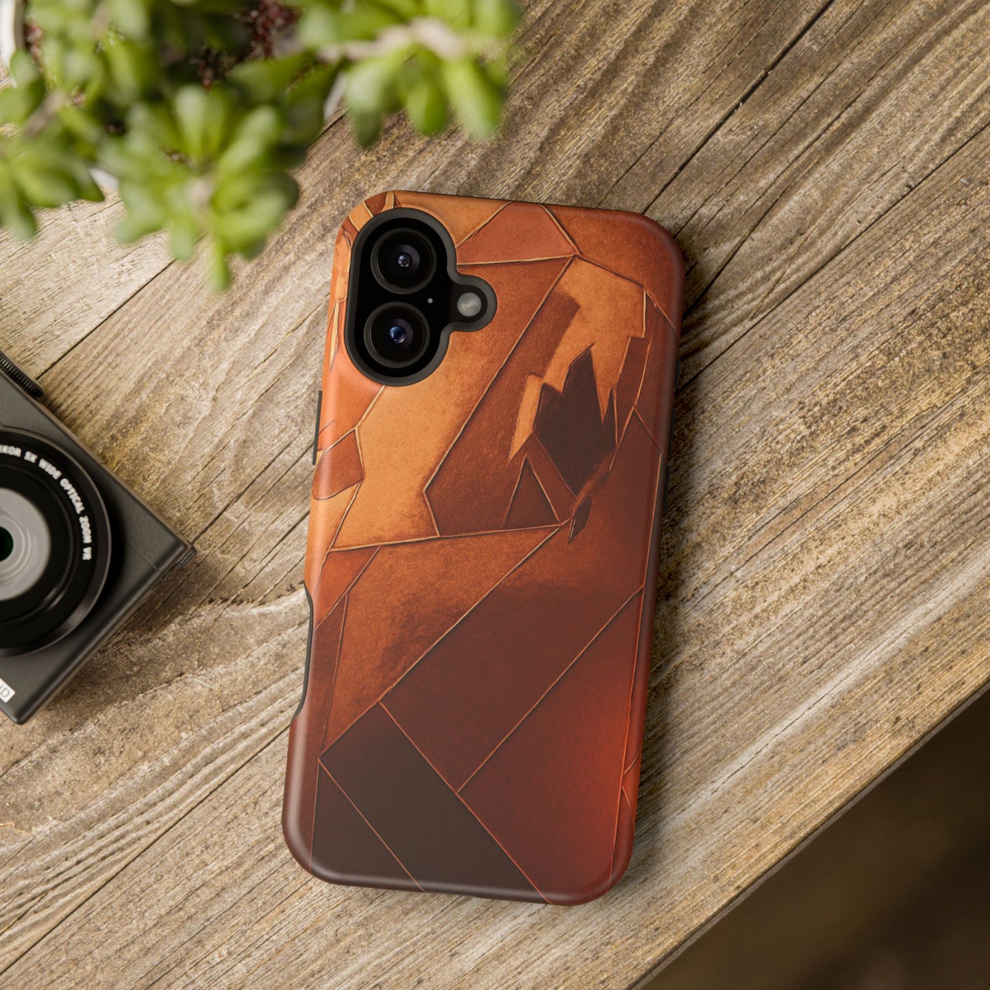 Geometric Magnetic Tough Cases - Stylish Protection for Your Phone