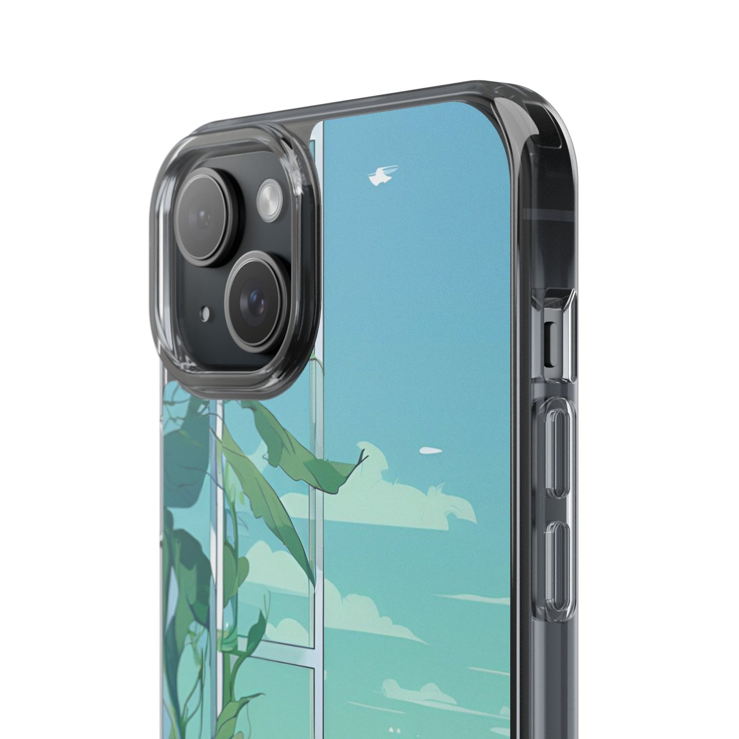 Tropical Ocean Clear Phone Case - Perfect Gift for Nature Lovers