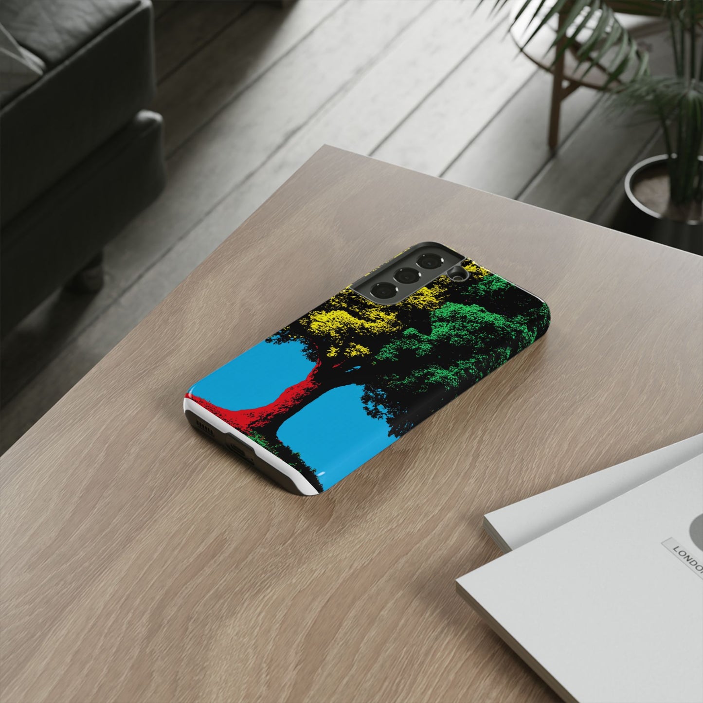 Phone Case - Vibrant Tree Design
