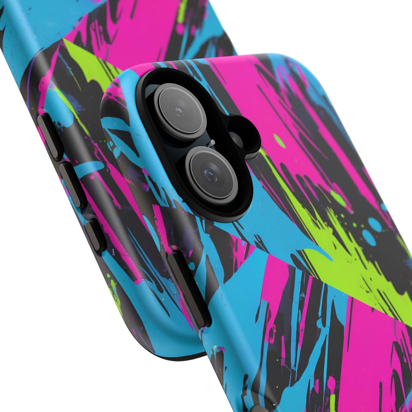Vibrant Phone Case - Tough Cases with Bold Color Burst Design