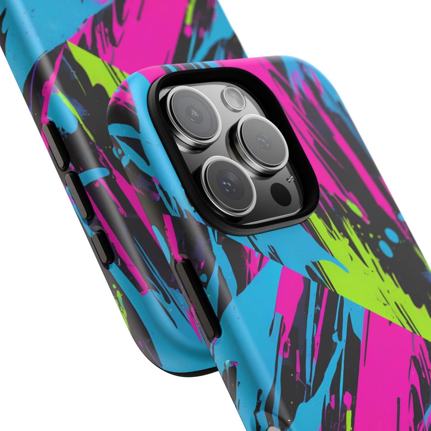 Vibrant Phone Case - Tough Cases with Bold Color Burst Design