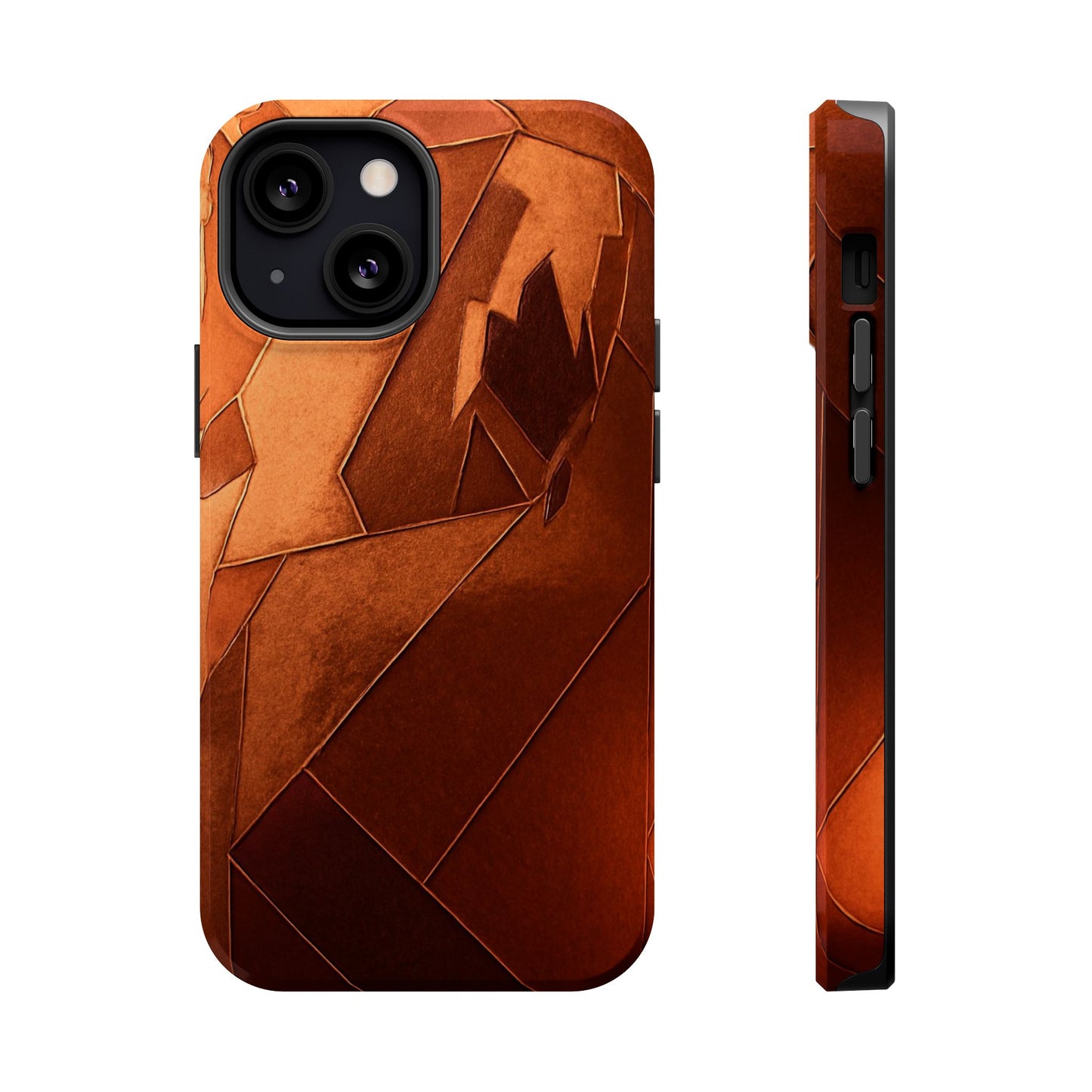 Geometric Magnetic Tough Cases - Stylish Protection for Your Phone