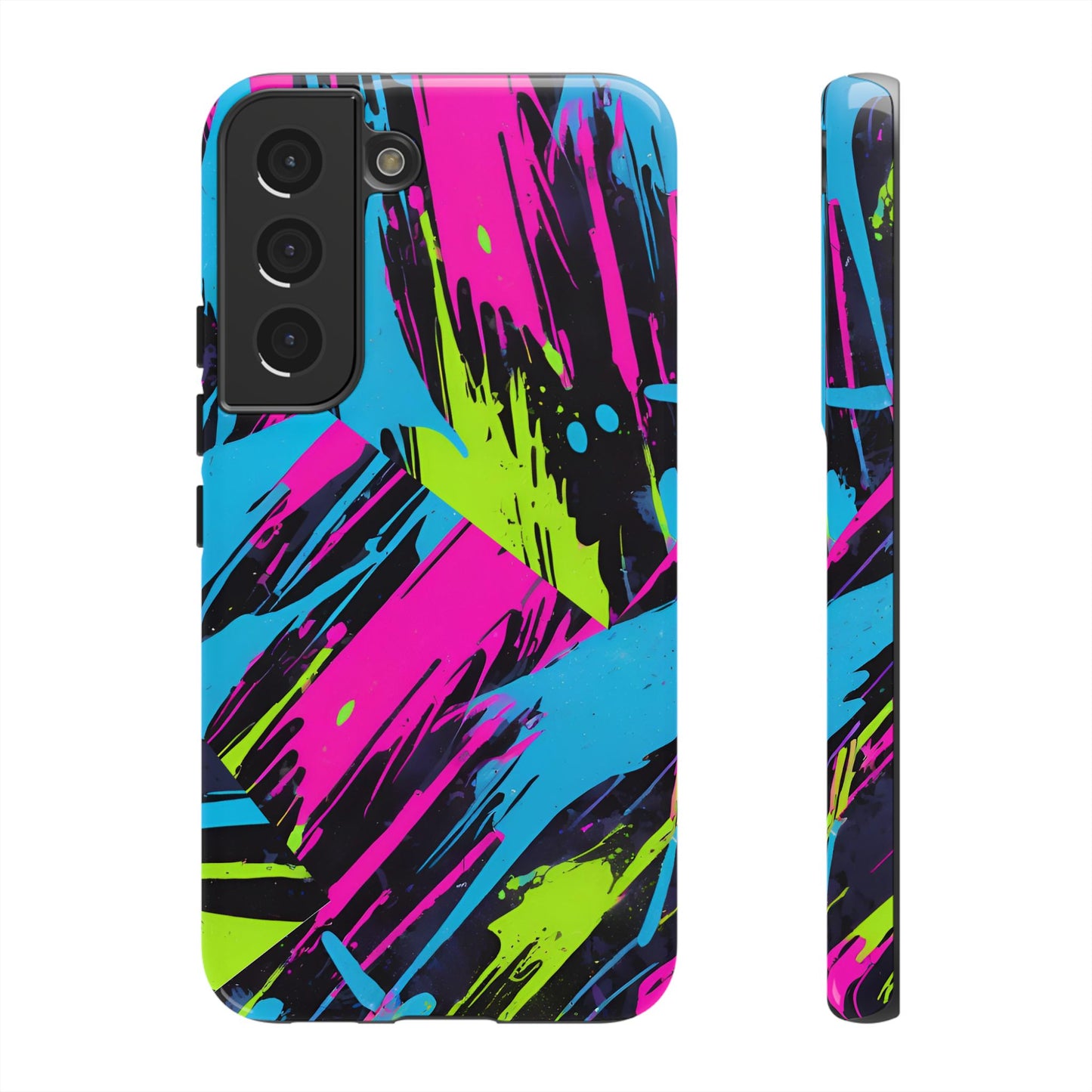 Vibrant Phone Case - Tough Cases with Bold Color Burst Design