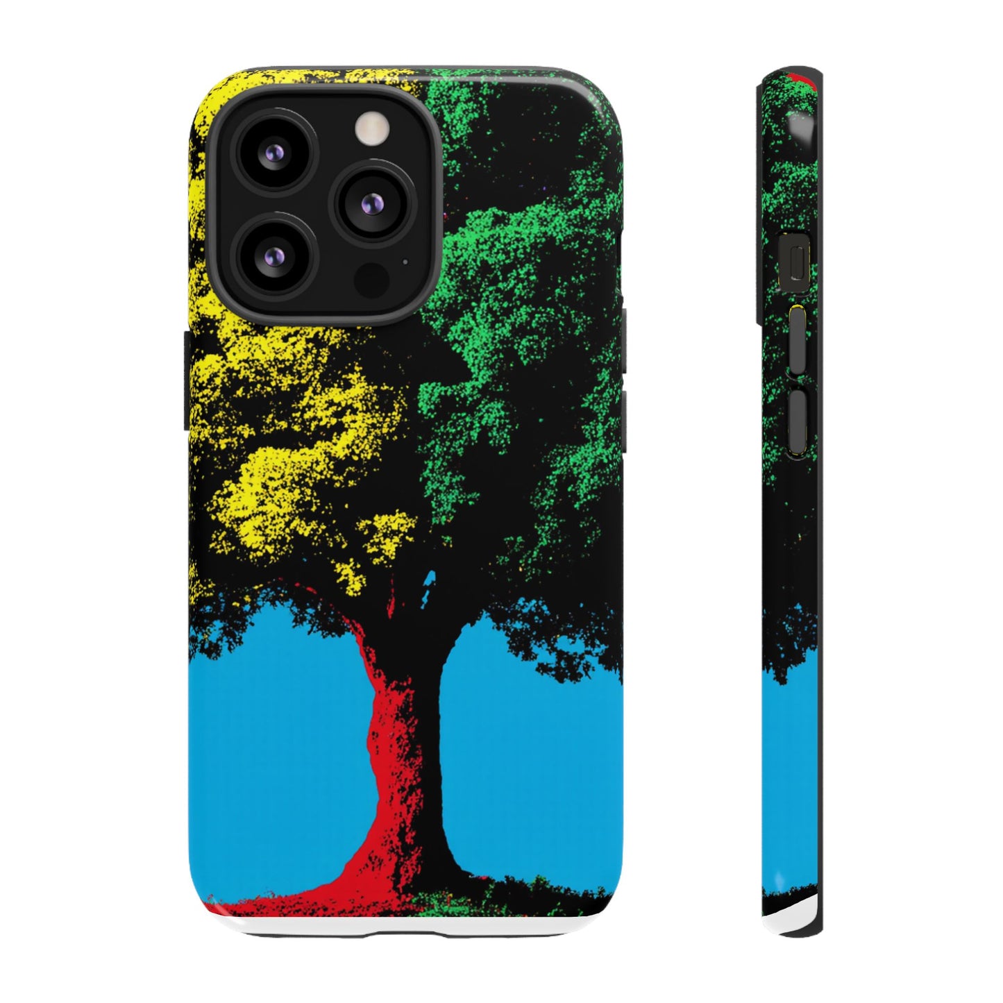 Phone Case - Vibrant Tree Design