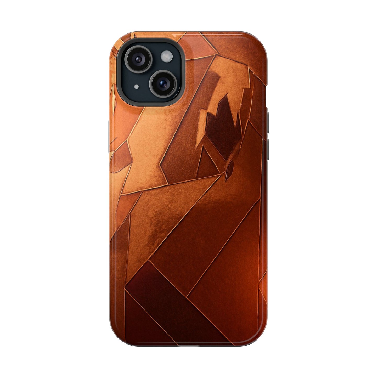 Geometric Magnetic Tough Cases - Stylish Protection for Your Phone