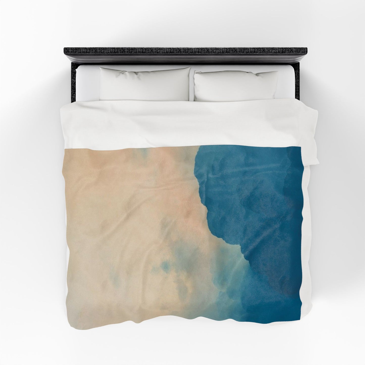 Serene Landscape Velveteen Plush Blanket - Cozy Comfort for Home Decor