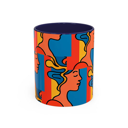 Coffee Mug - Colorful Abstract Design - Vibrant Artistic