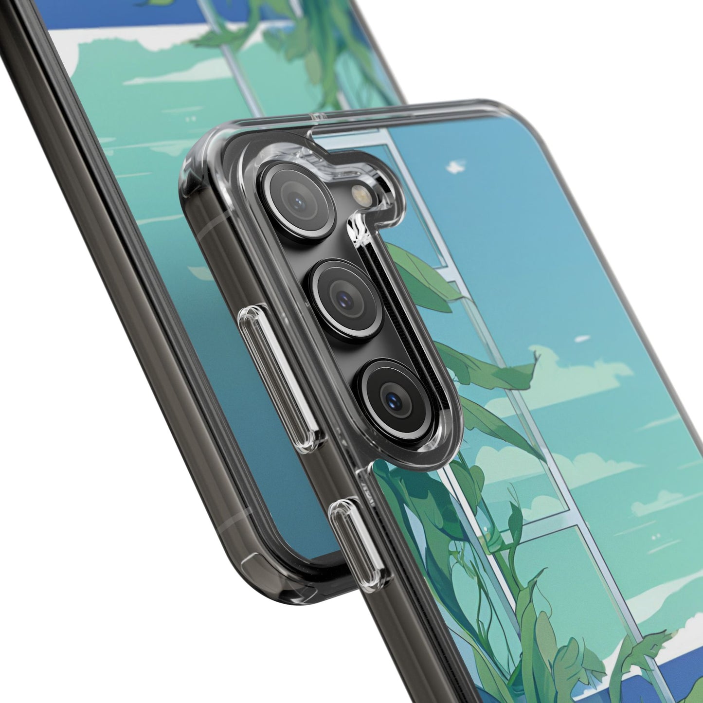 Tropical Ocean Clear Phone Case - Perfect Gift for Nature Lovers