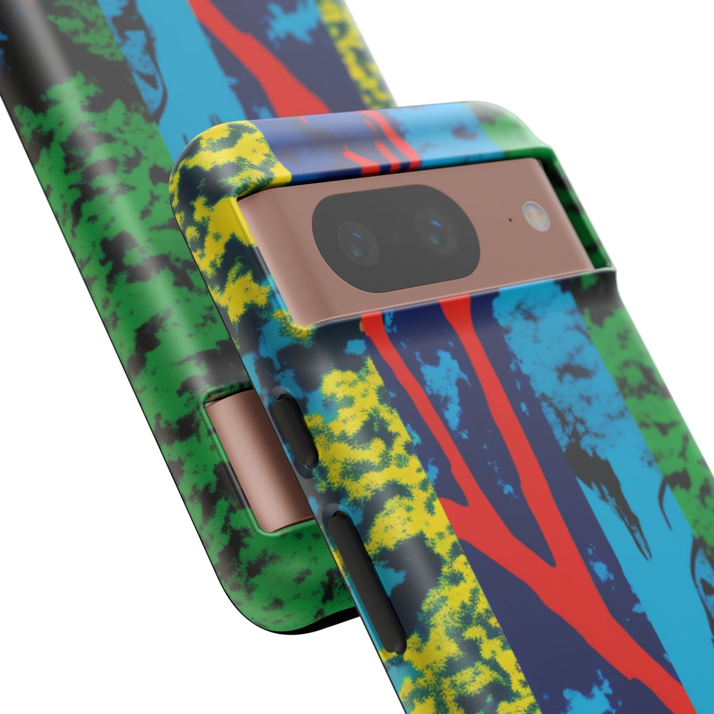 Phone Case - Colorful Forest Design Tough Case