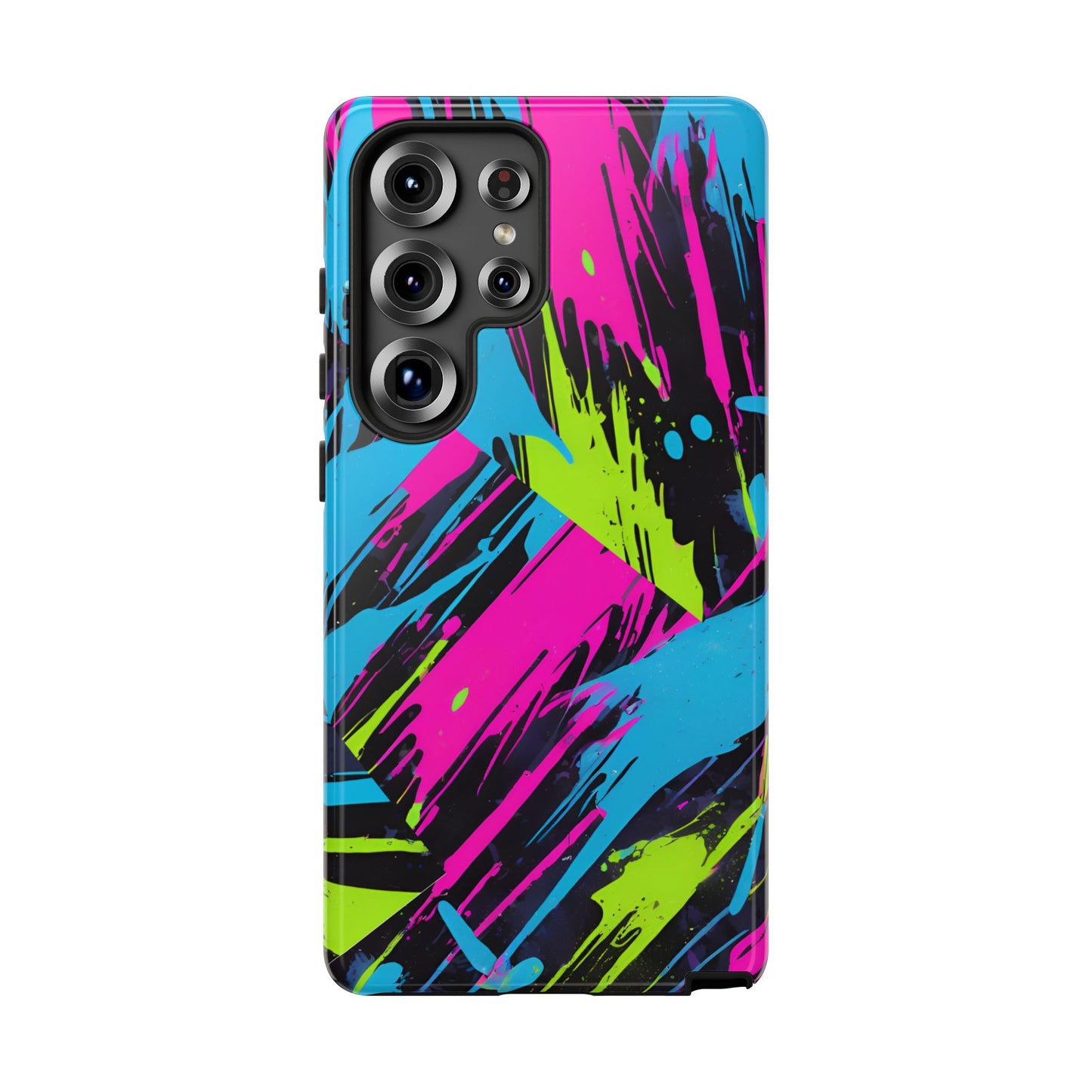 Vibrant Phone Case - Tough Cases with Bold Color Burst Design