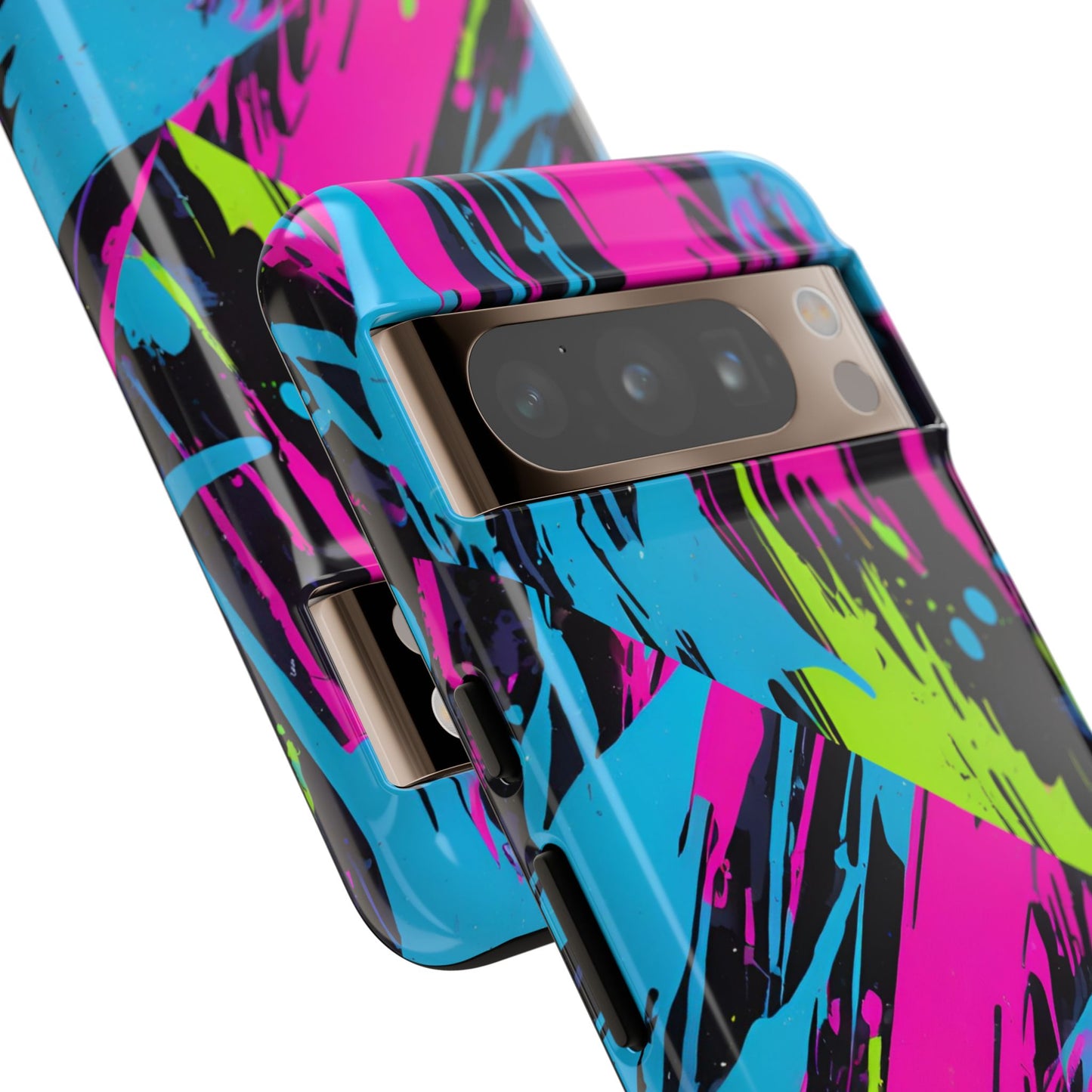 Vibrant Phone Case - Tough Cases with Bold Color Burst Design