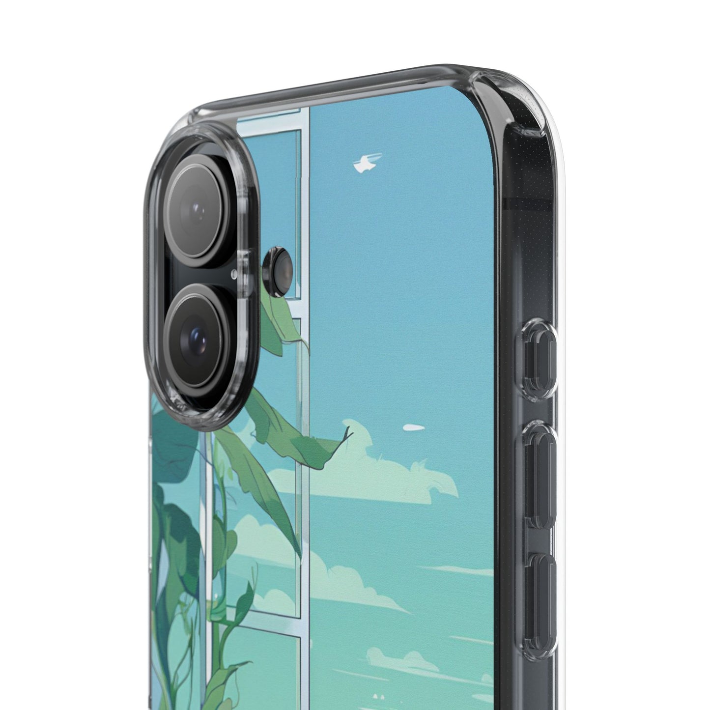Tropical Ocean Clear Phone Case - Perfect Gift for Nature Lovers