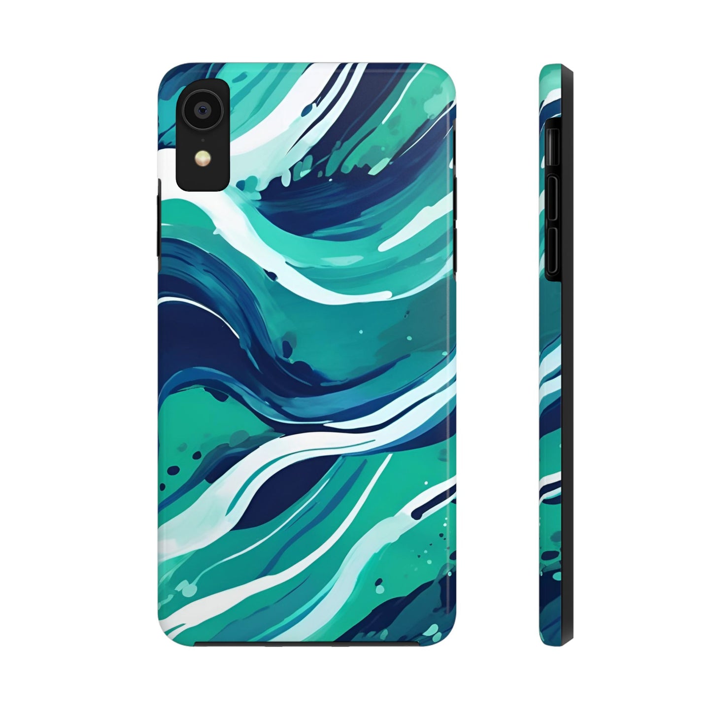 Ocean Wave Tough Phone Case - Durable Protection