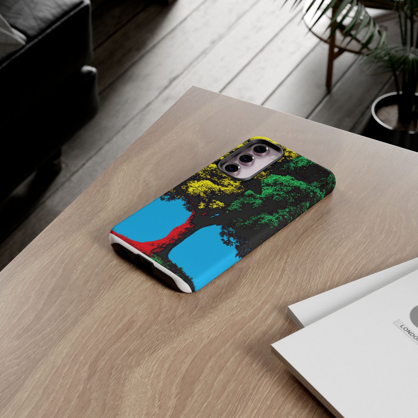 Phone Case - Vibrant Tree Design