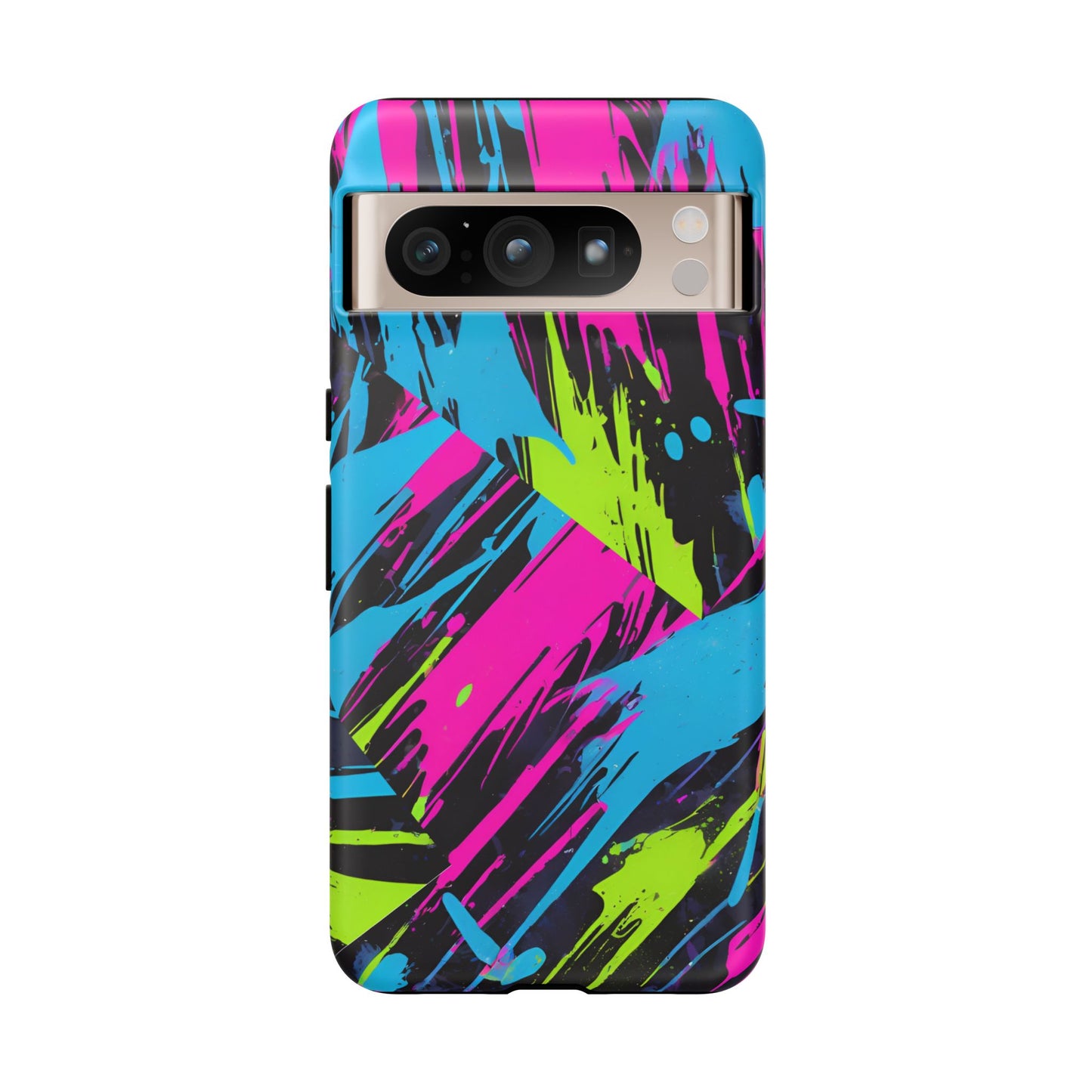 Vibrant Phone Case - Tough Cases with Bold Color Burst Design
