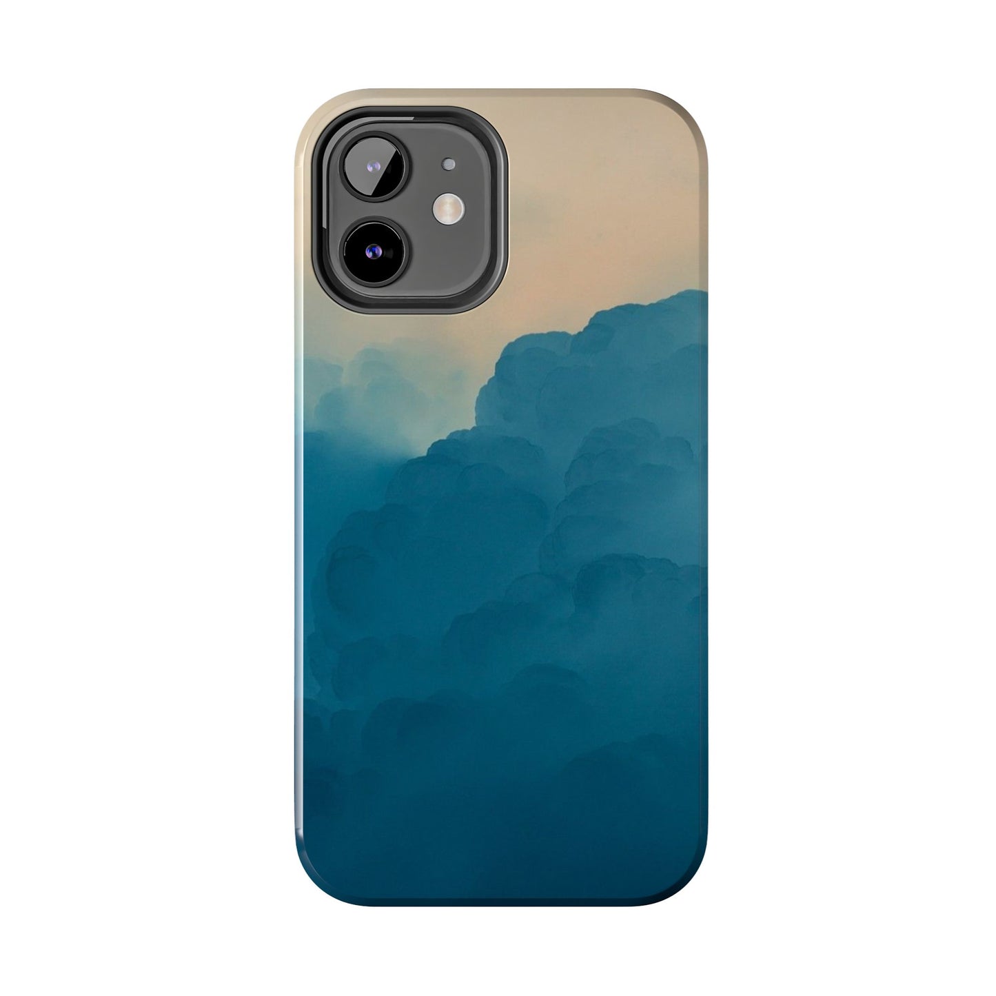 Serene Cloud Tough Phone Case - Durable Protection with Soothing Aesthetic