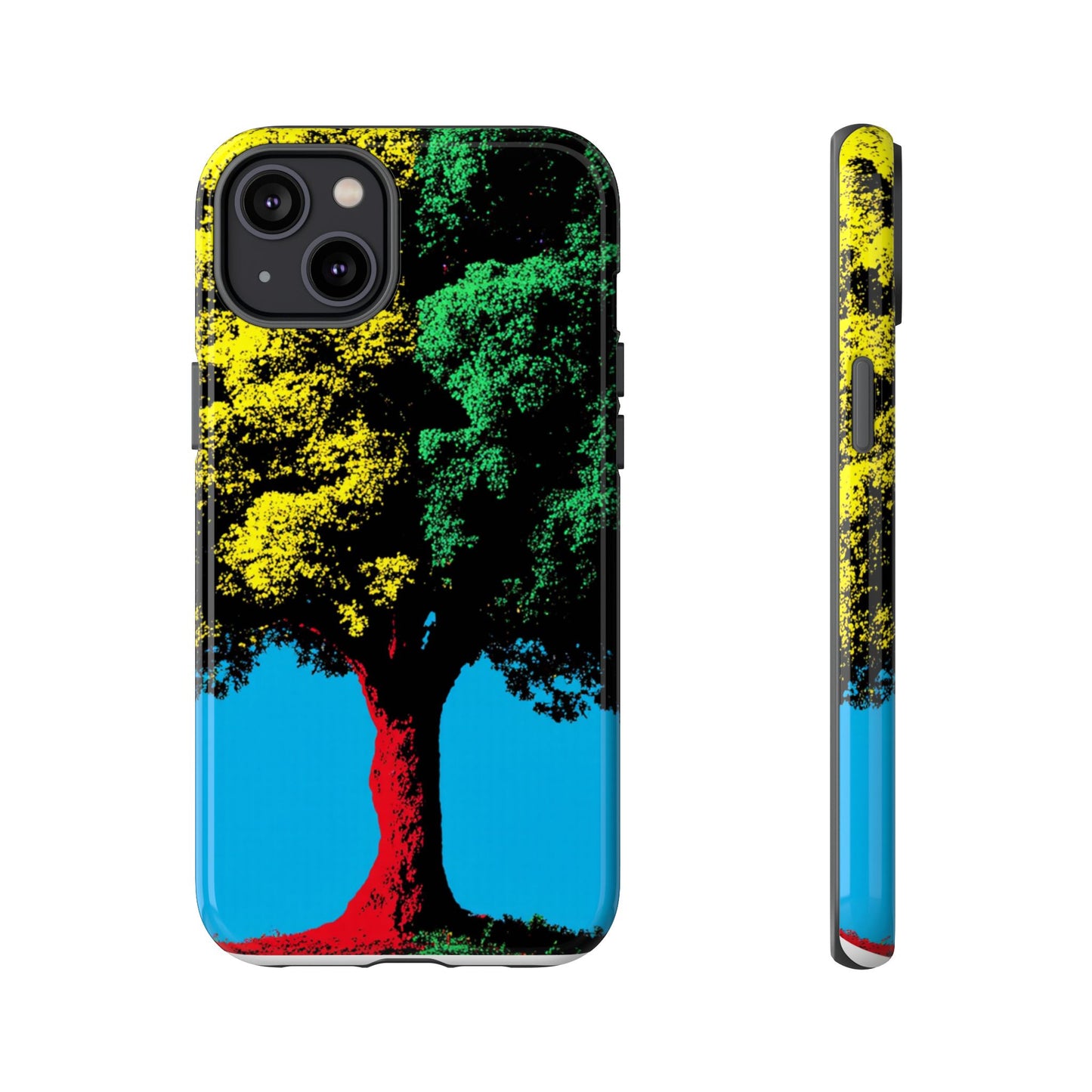 Phone Case - Vibrant Tree Design