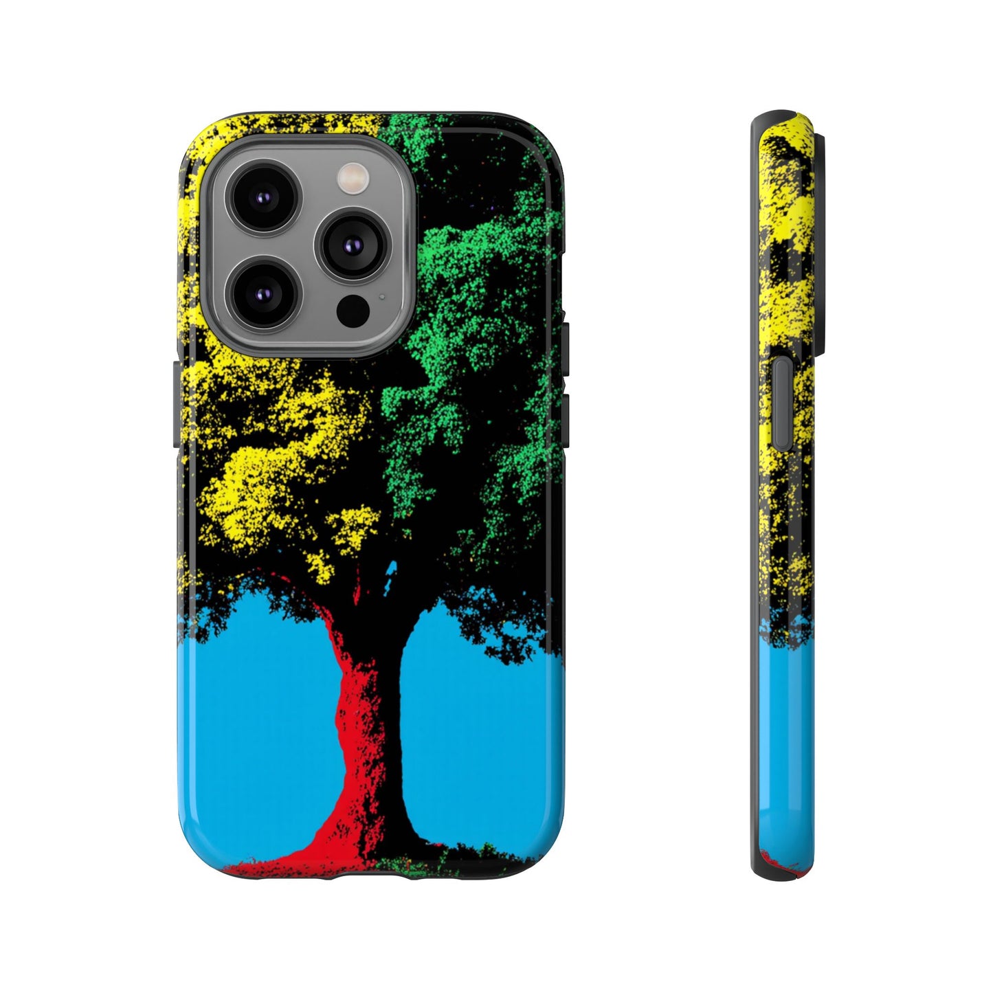 Phone Case - Vibrant Tree Design