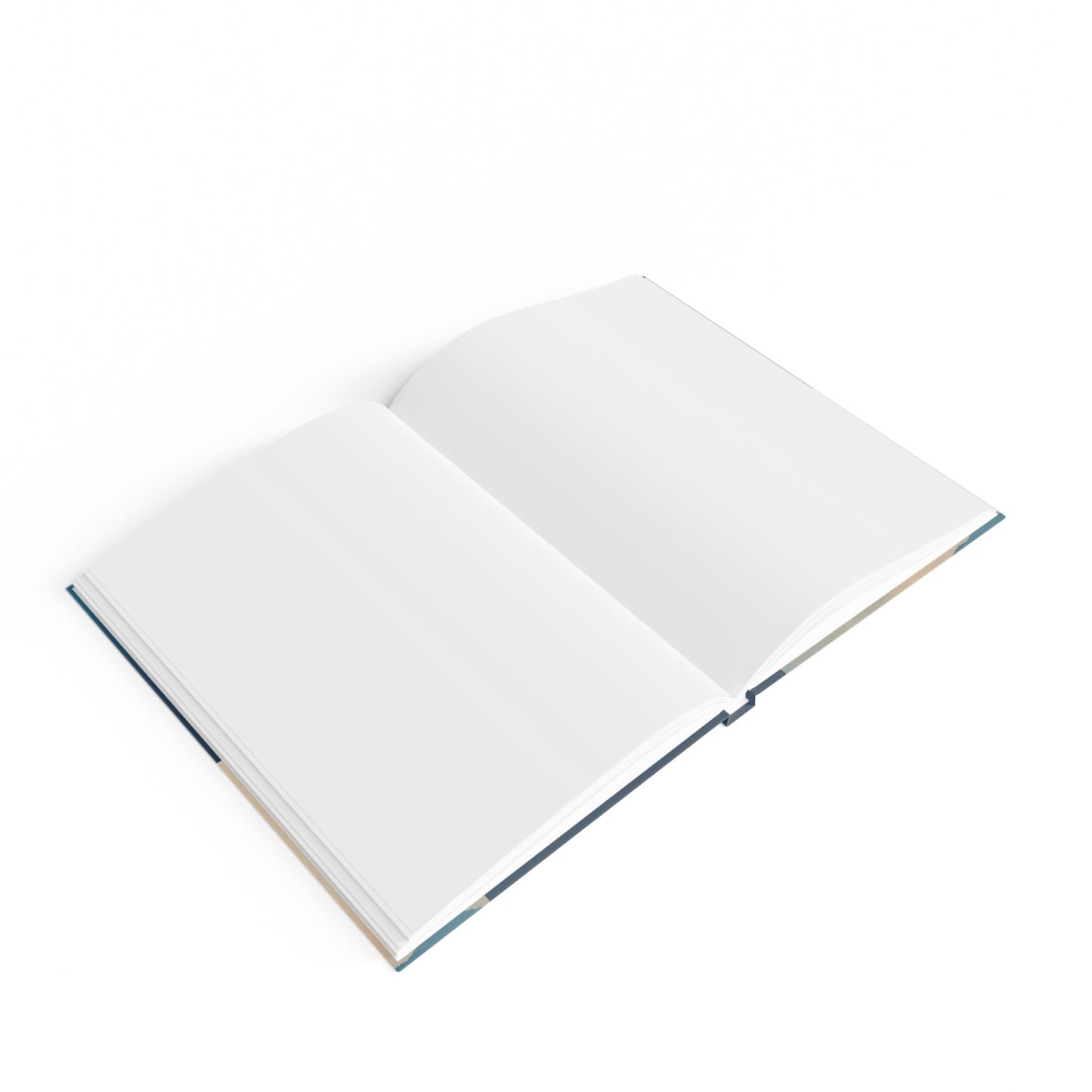 Artistic Blue Journal - Blank Pages for Creative Inspiration
