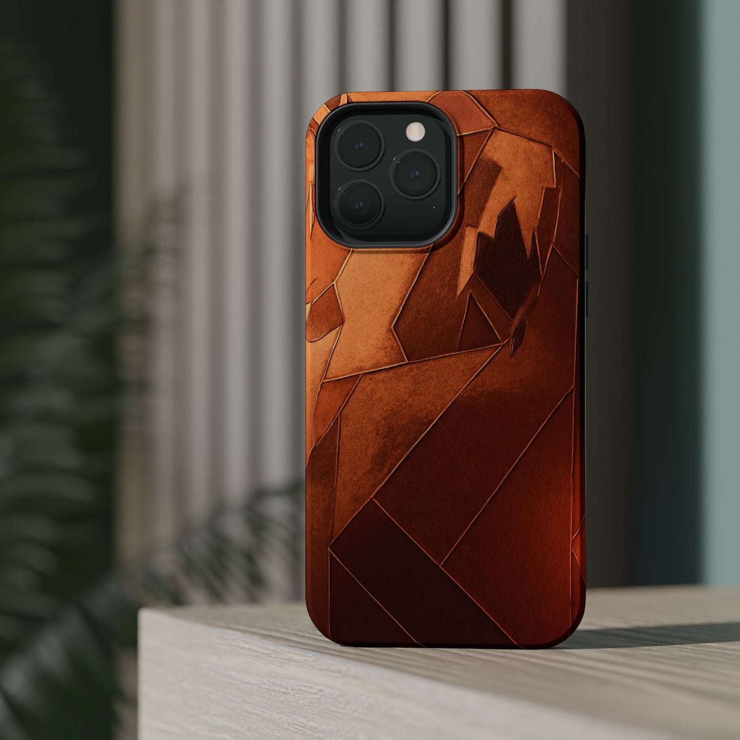 Geometric Magnetic Tough Cases - Stylish Protection for Your Phone