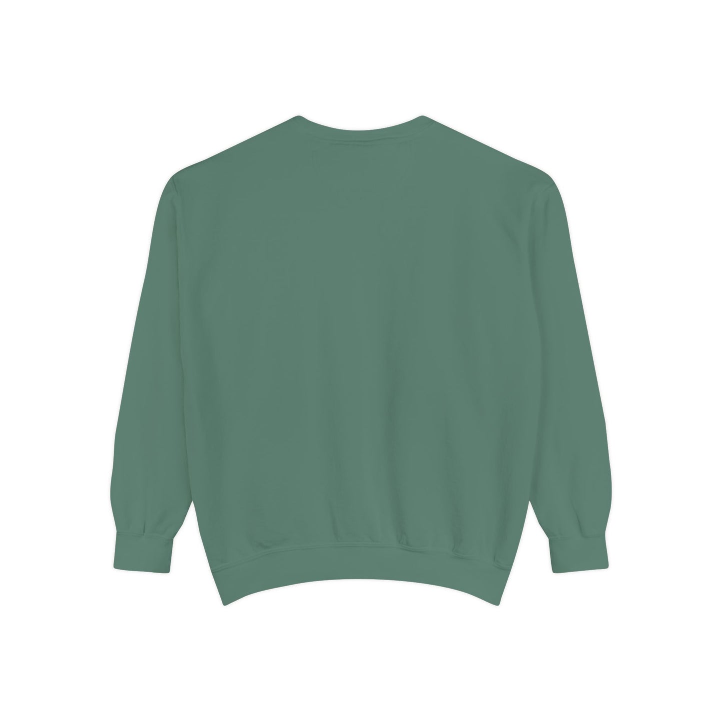 Floral Unisex Sweatshirt - Cozy Garment-Dyed Style for Nature Lovers