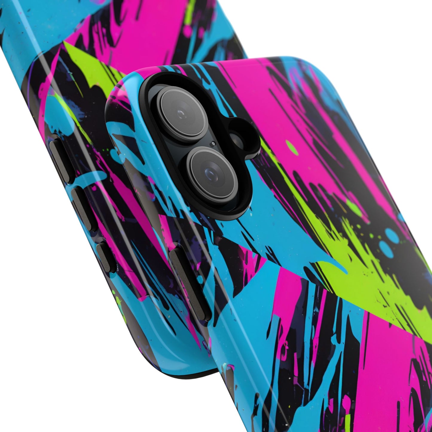 Vibrant Phone Case - Tough Cases with Bold Color Burst Design