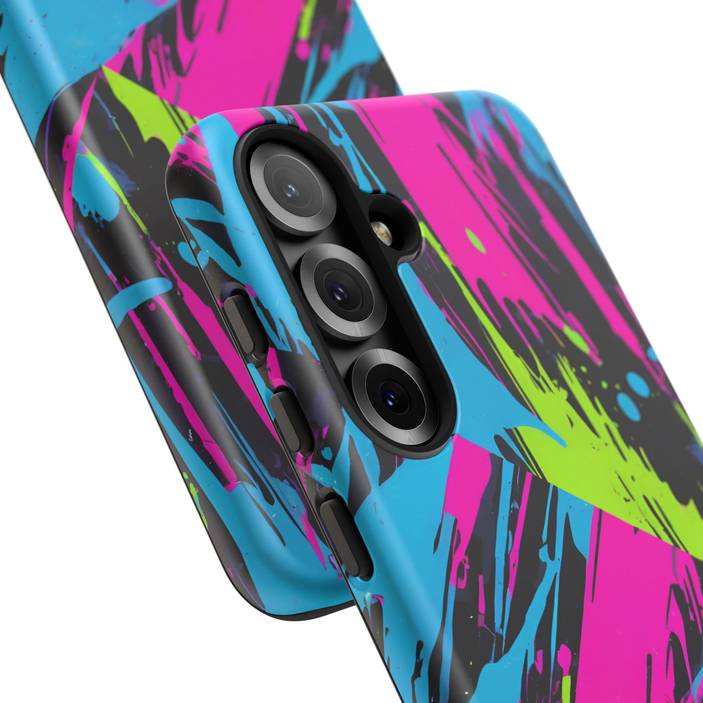 Vibrant Phone Case - Tough Cases with Bold Color Burst Design