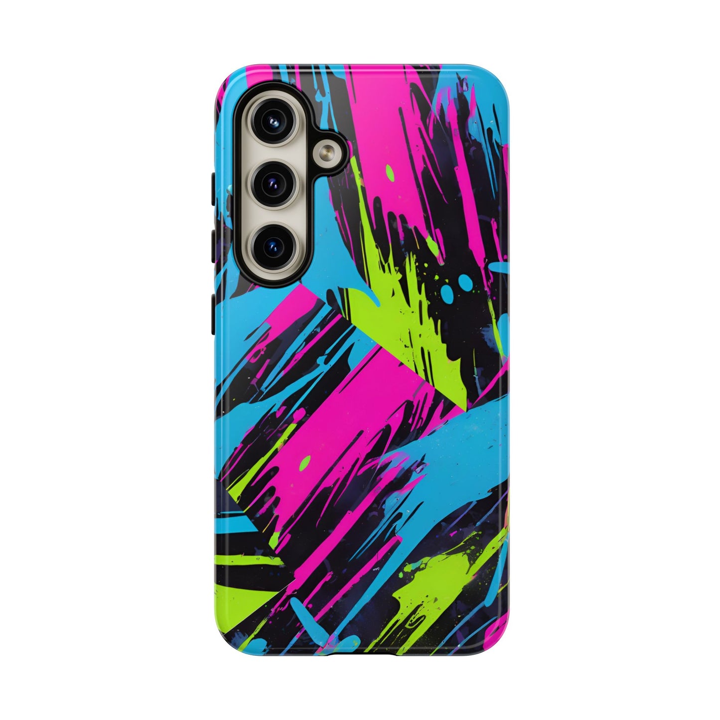Vibrant Phone Case - Tough Cases with Bold Color Burst Design