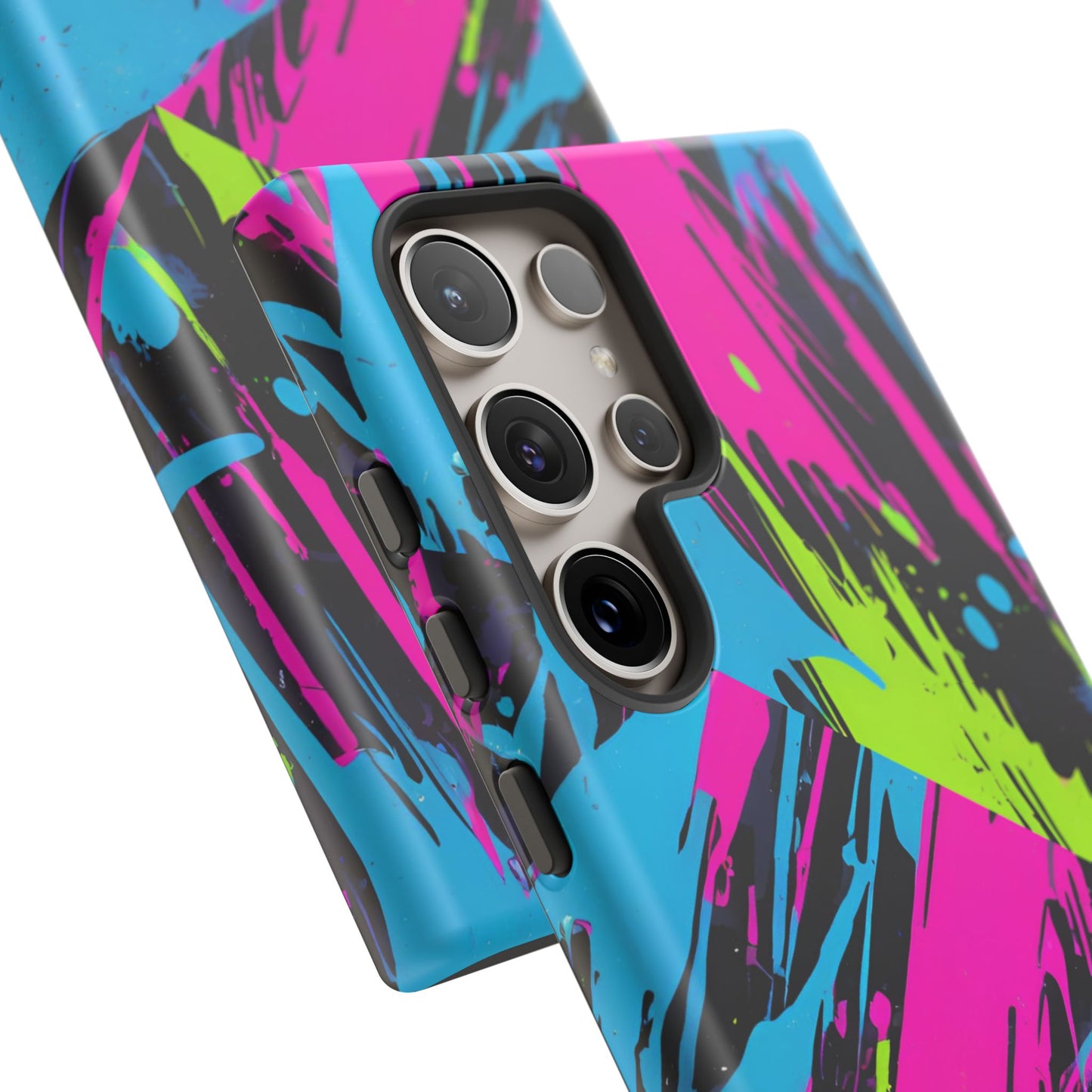 Vibrant Phone Case - Tough Cases with Bold Color Burst Design