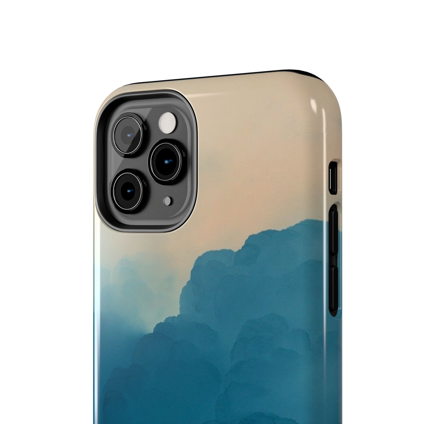 Serene Cloud Tough Phone Case - Durable Protection with Soothing Aesthetic