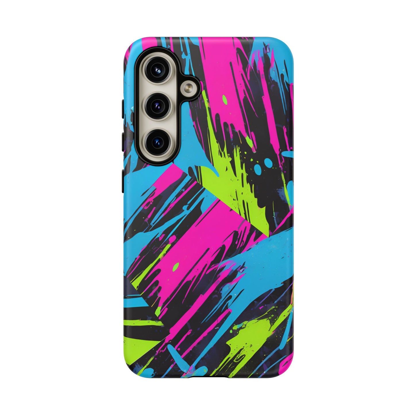 Vibrant Phone Case - Tough Cases with Bold Color Burst Design