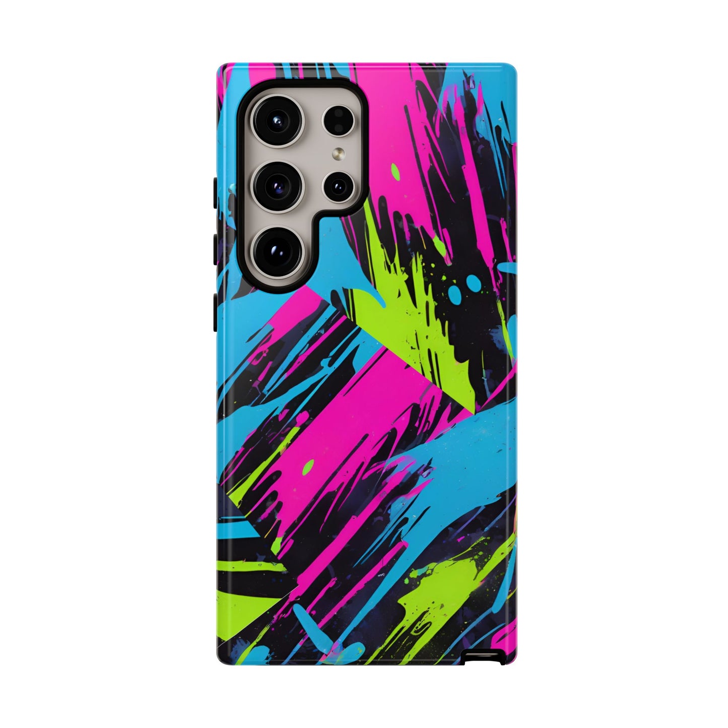 Vibrant Phone Case - Tough Cases with Bold Color Burst Design
