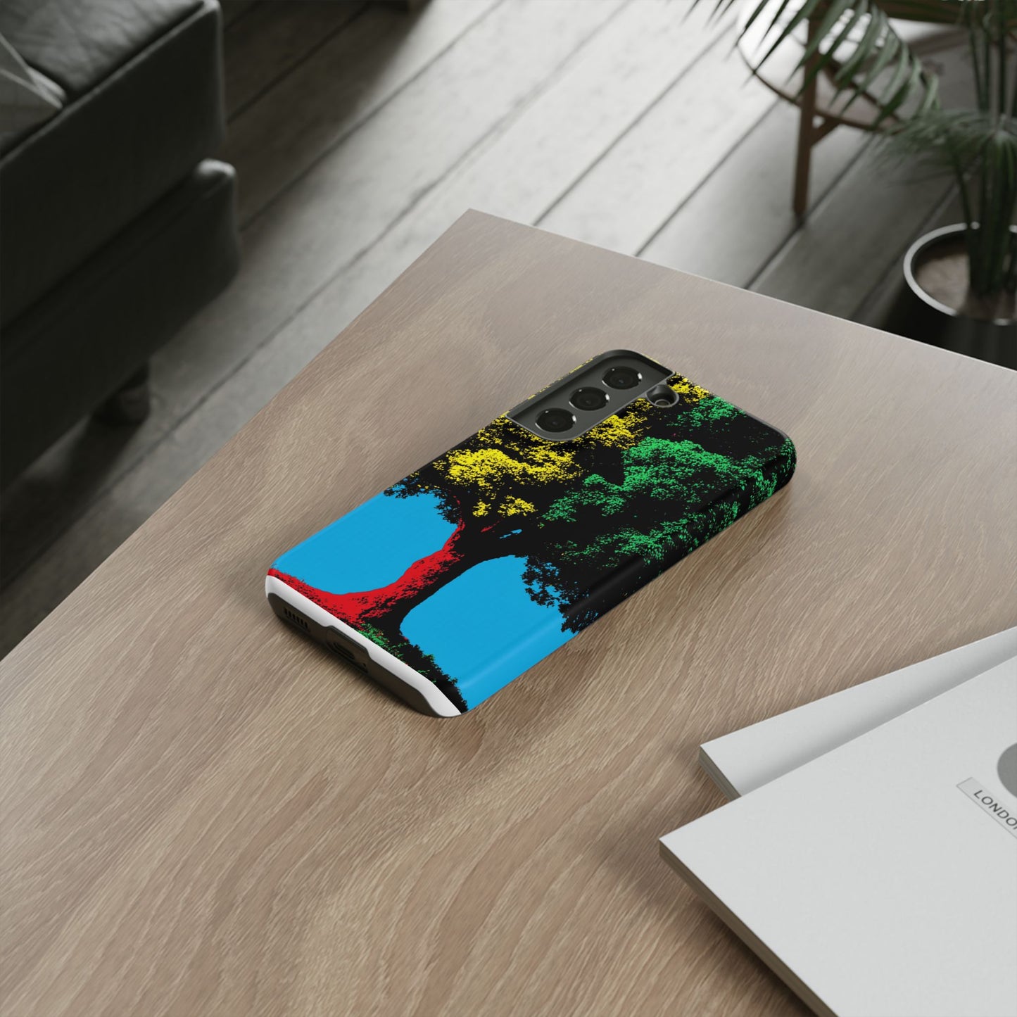 Phone Case - Vibrant Tree Design