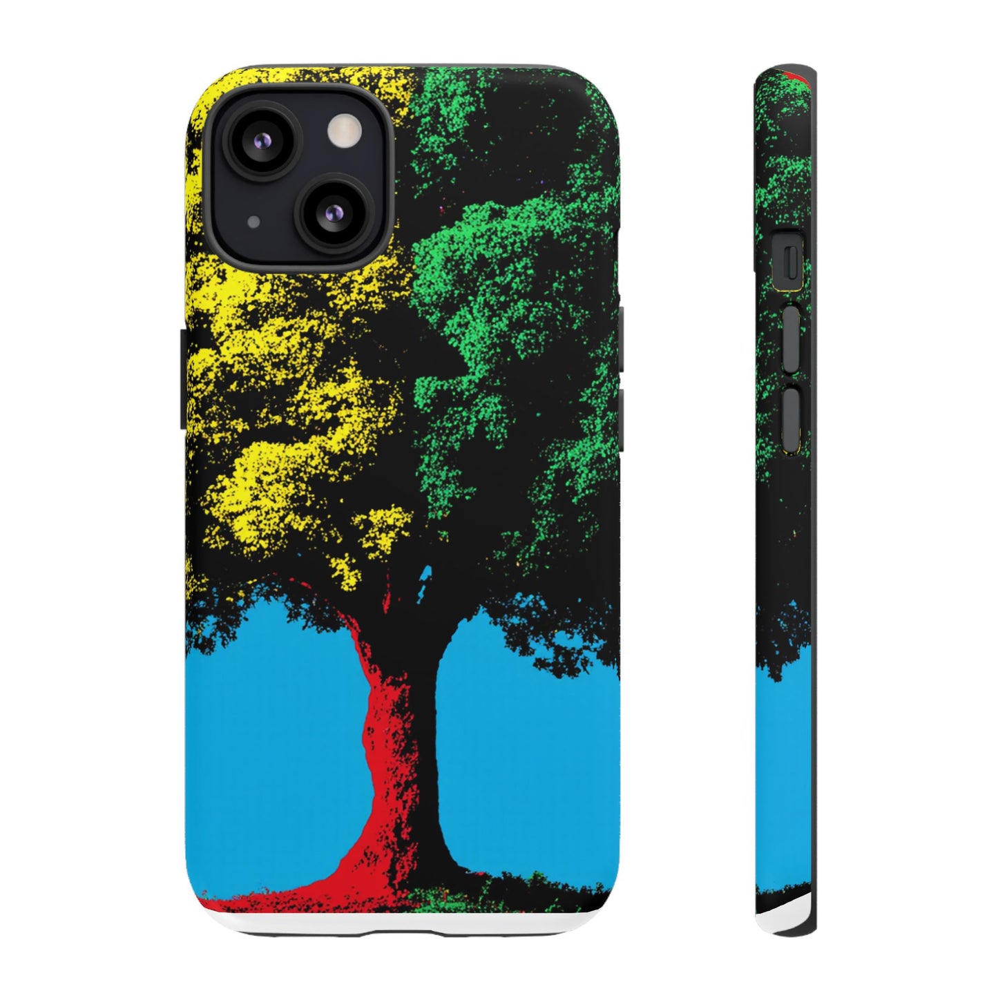 Phone Case - Vibrant Tree Design