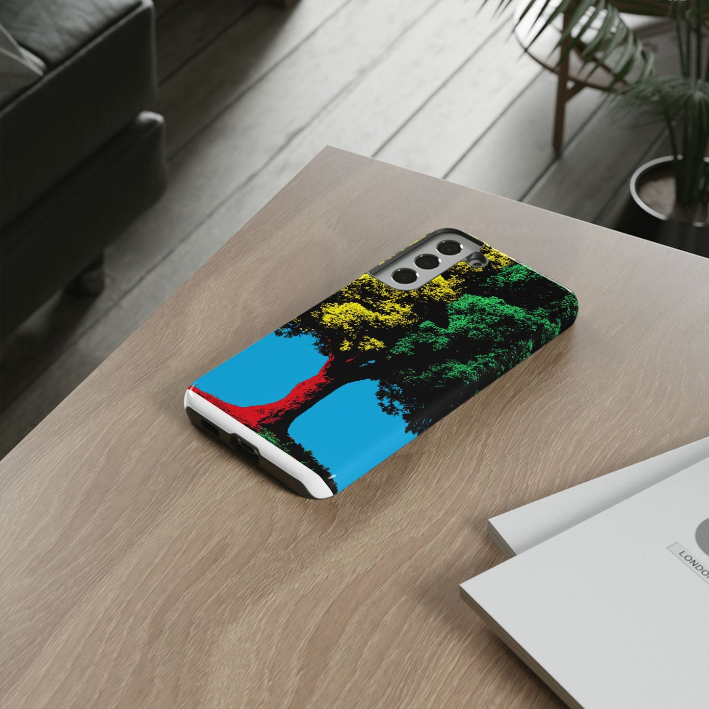 Phone Case - Vibrant Tree Design