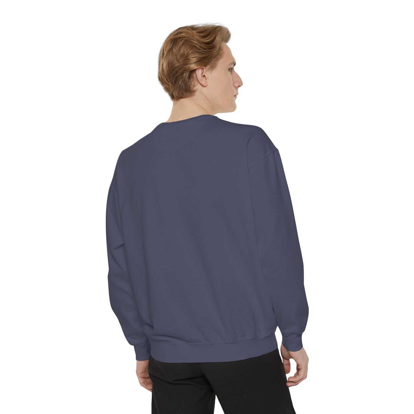 Floral Unisex Sweatshirt - Cozy Garment-Dyed Style for Nature Lovers