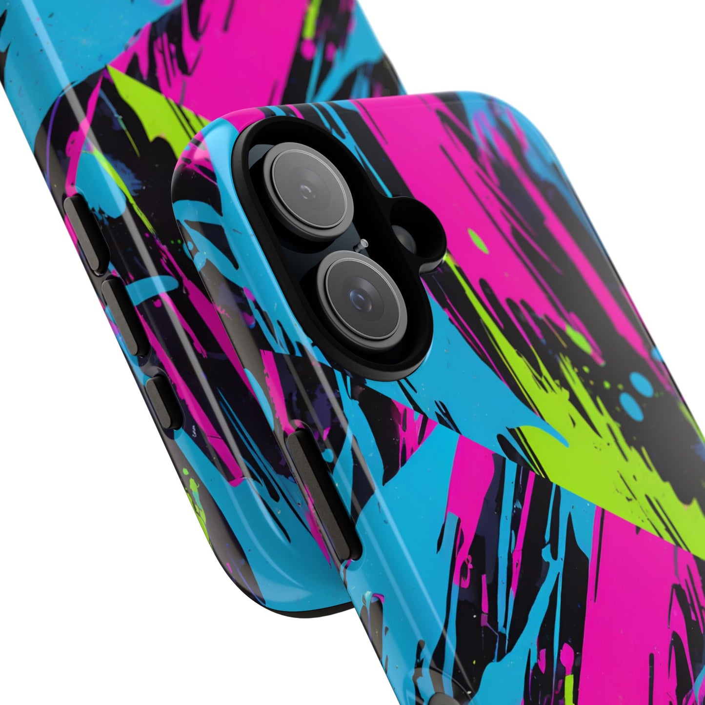 Vibrant Phone Case - Tough Cases with Bold Color Burst Design