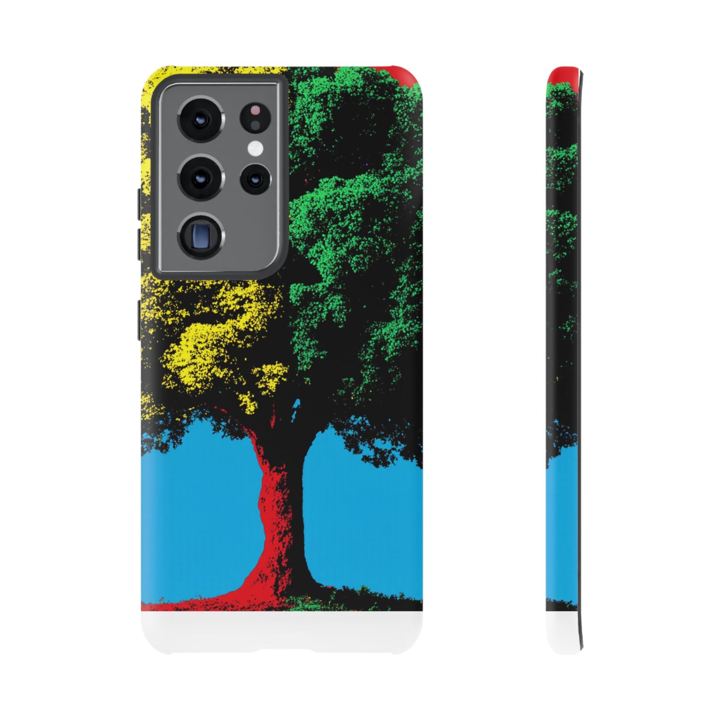 Phone Case - Vibrant Tree Design