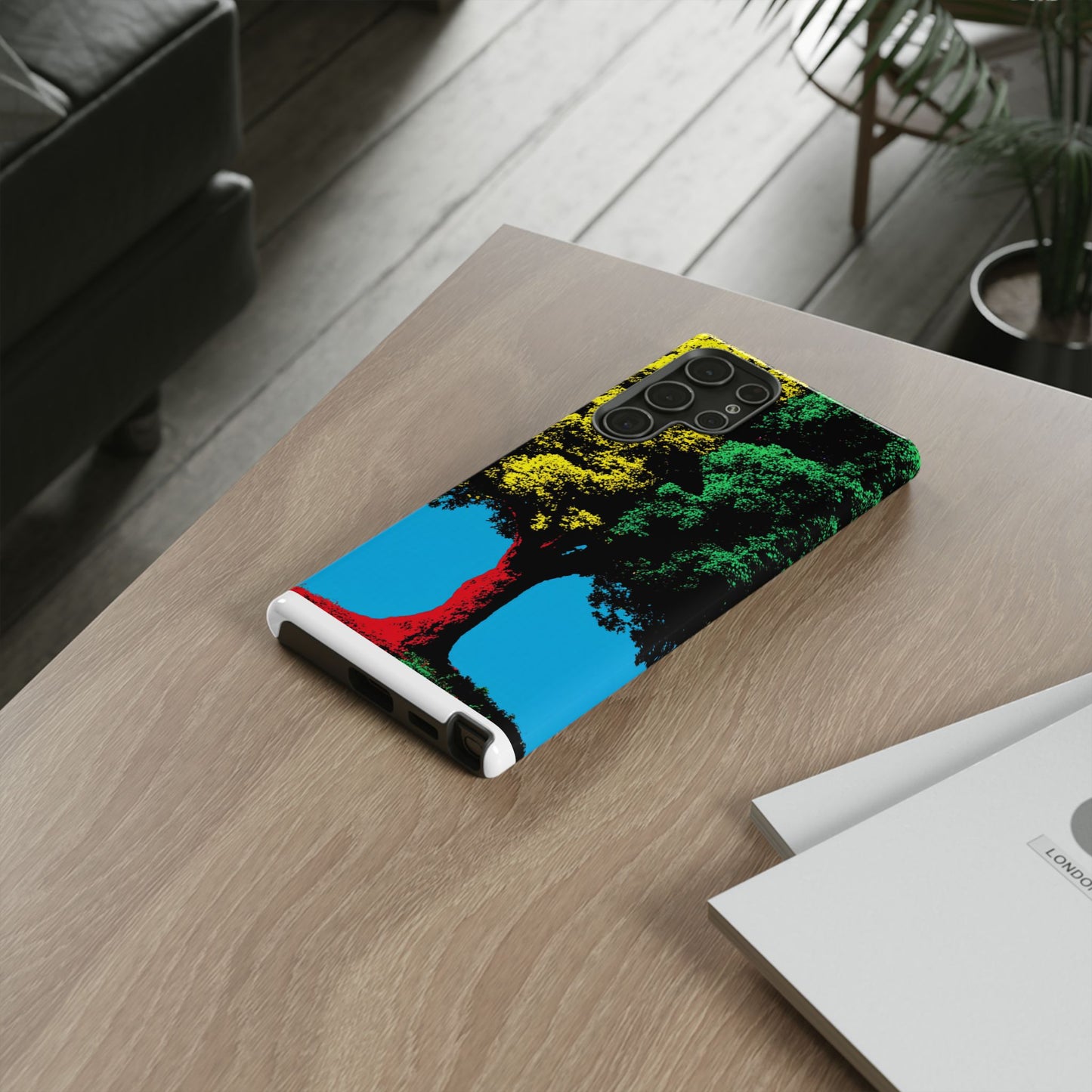 Phone Case - Vibrant Tree Design
