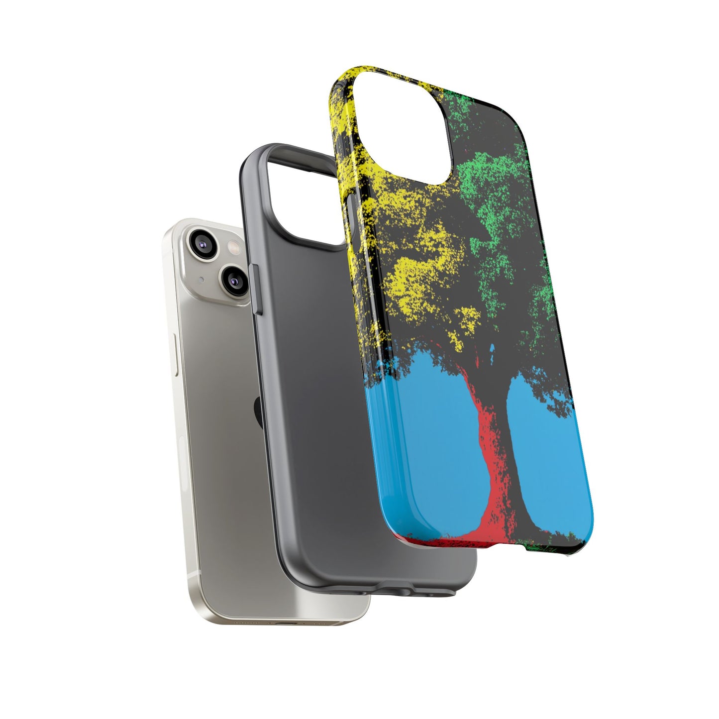 Phone Case - Vibrant Tree Design