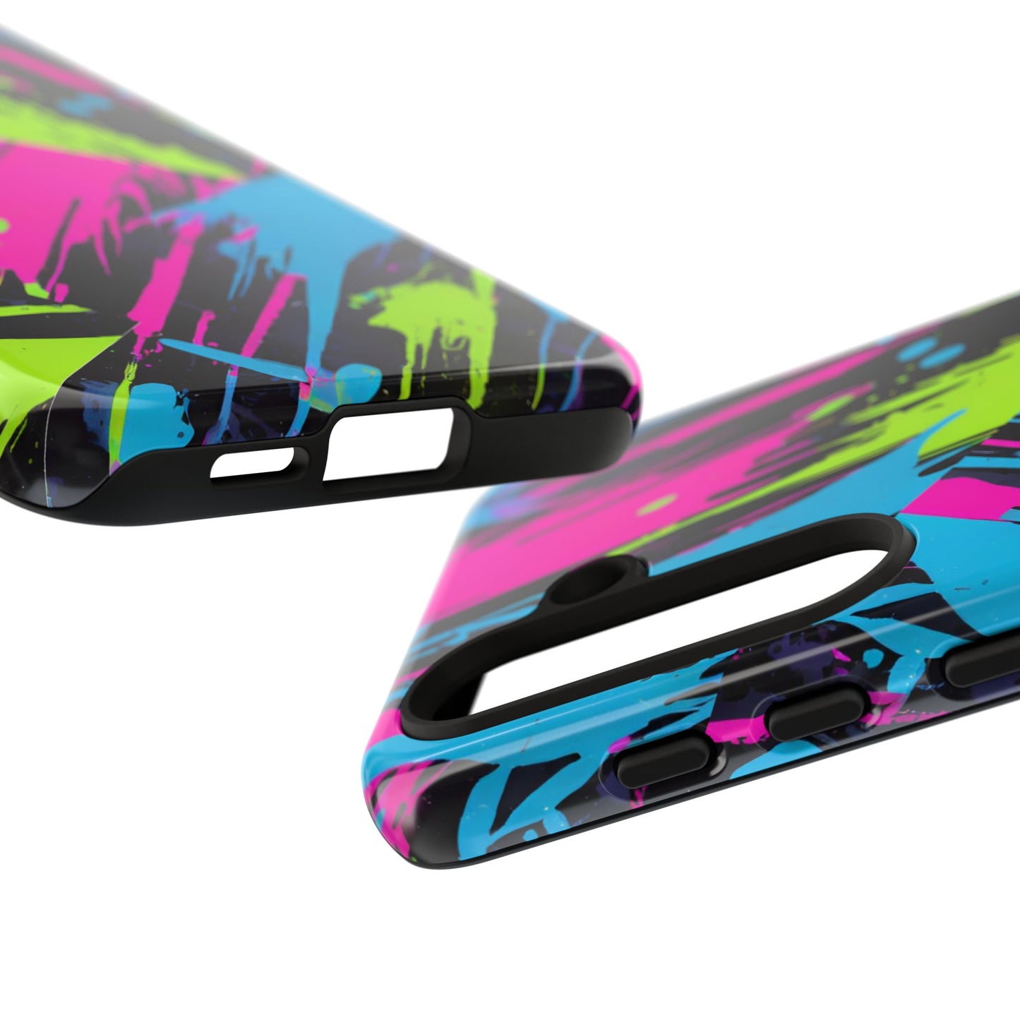 Vibrant Phone Case - Tough Cases with Bold Color Burst Design