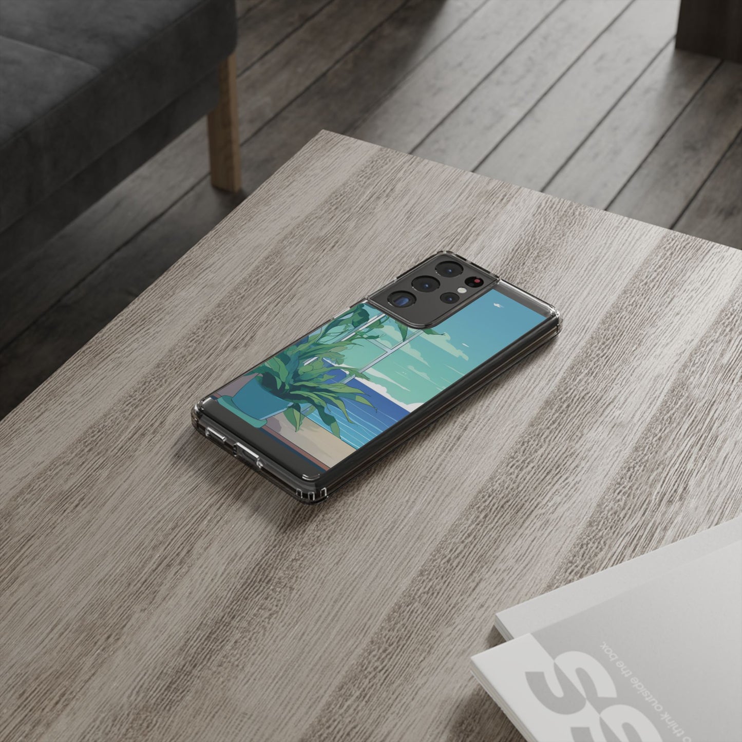 Tropical Ocean Clear Phone Case - Perfect Gift for Nature Lovers