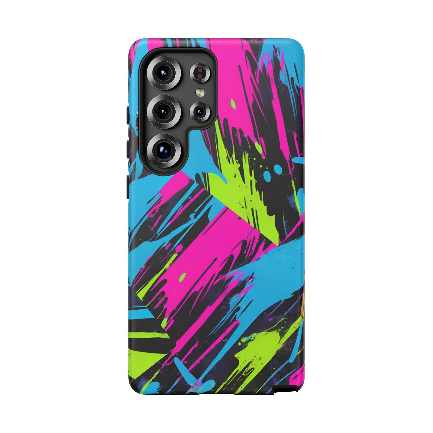 Vibrant Phone Case - Tough Cases with Bold Color Burst Design