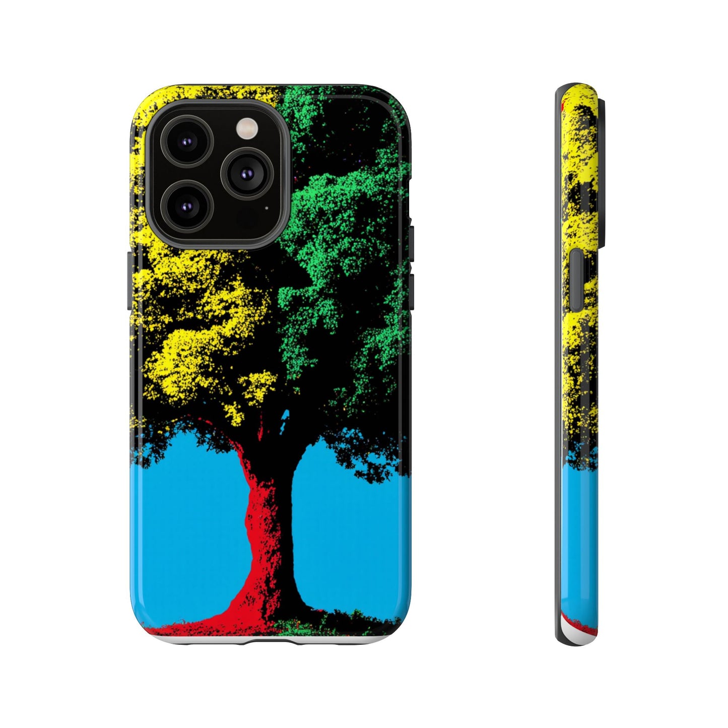 Phone Case - Vibrant Tree Design