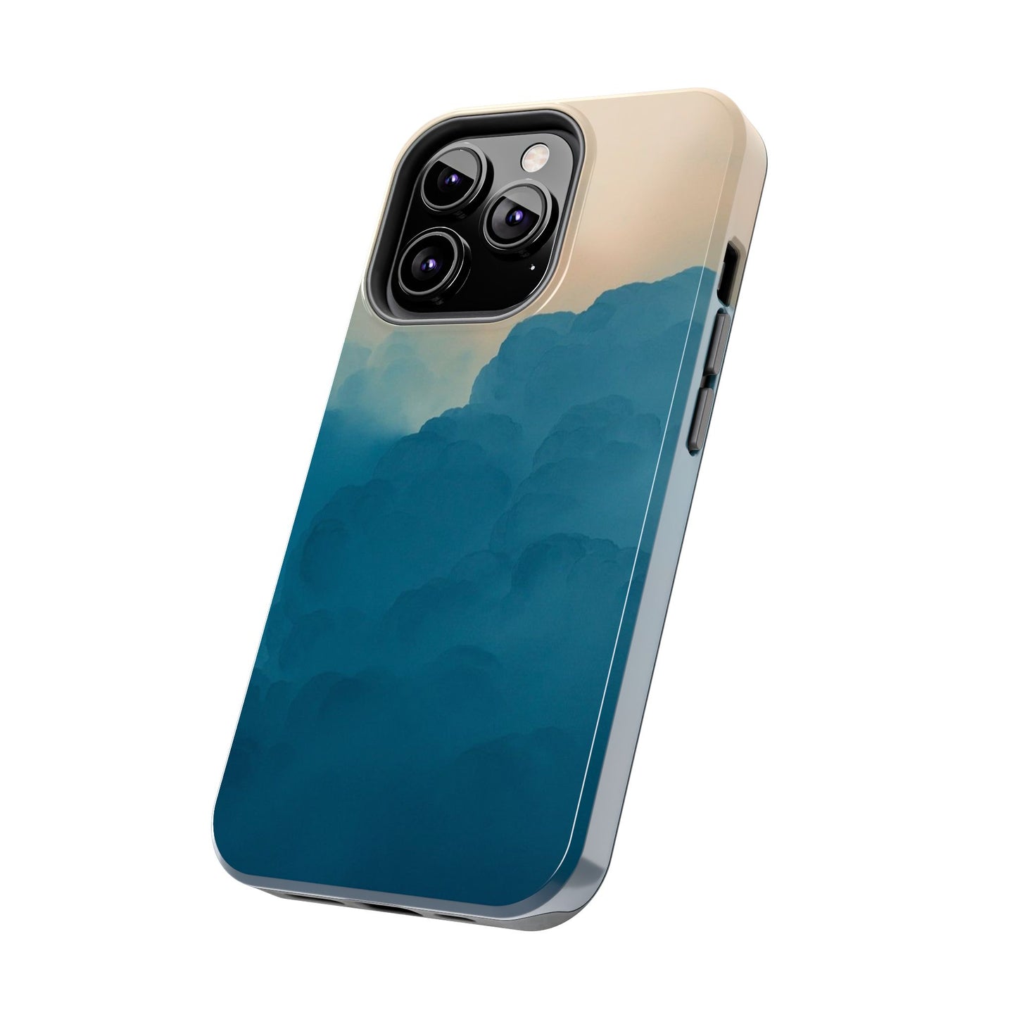 Serene Cloud Tough Phone Case - Durable Protection with Soothing Aesthetic