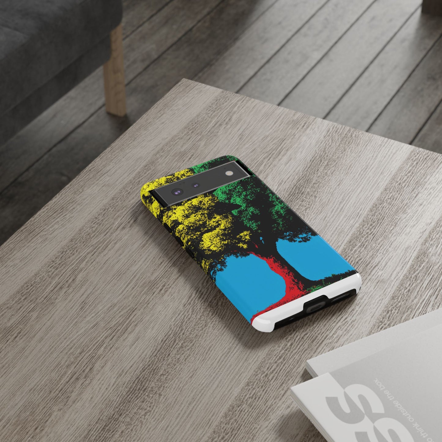 Phone Case - Vibrant Tree Design