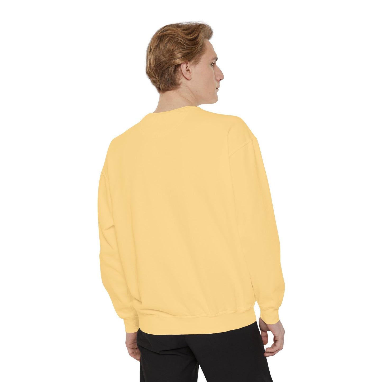Floral Unisex Sweatshirt - Cozy Garment-Dyed Style for Nature Lovers